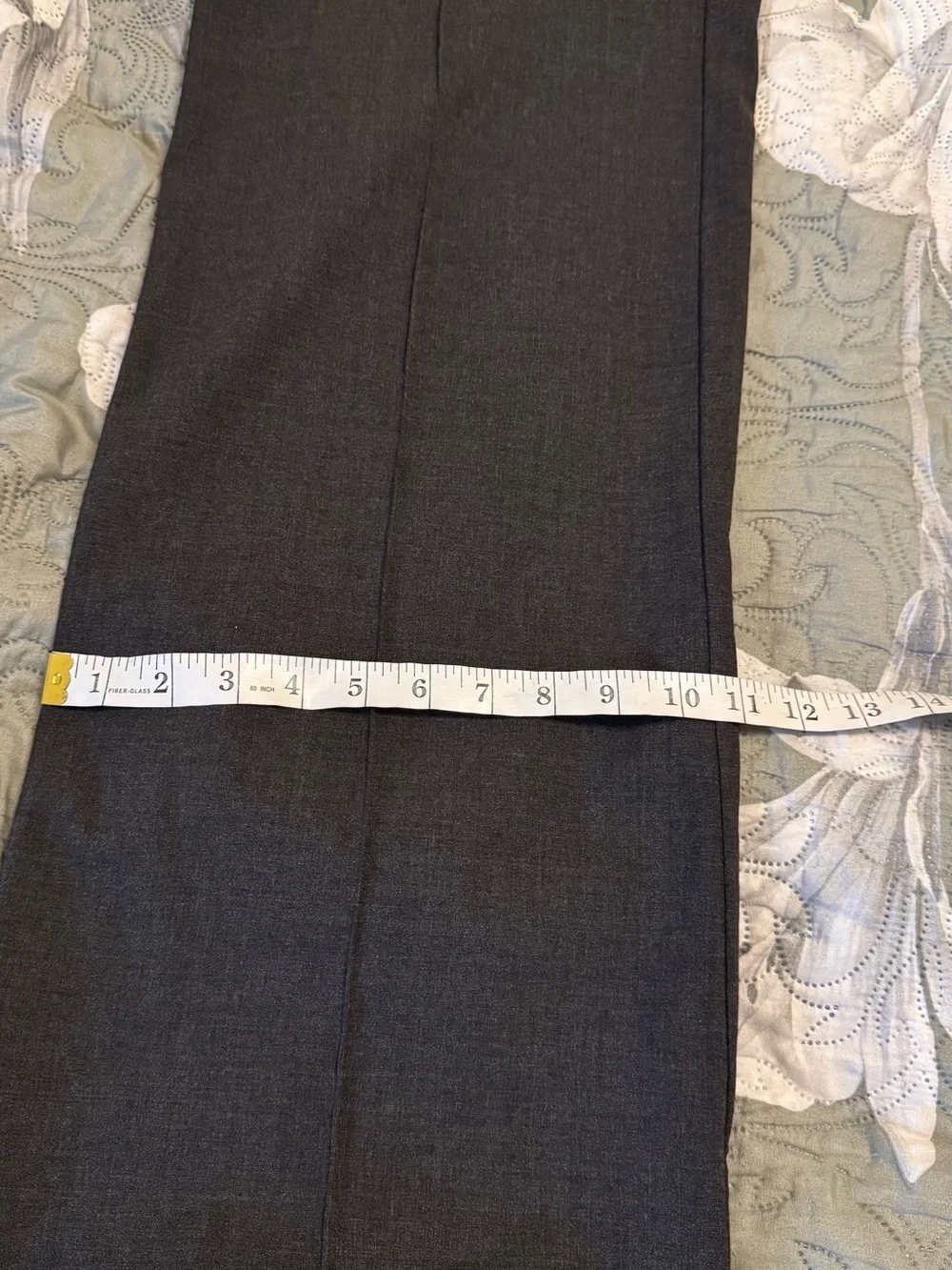 Space Style Concept Wide-Leg Dress Pants in Charcoal - Picture 11 of 12